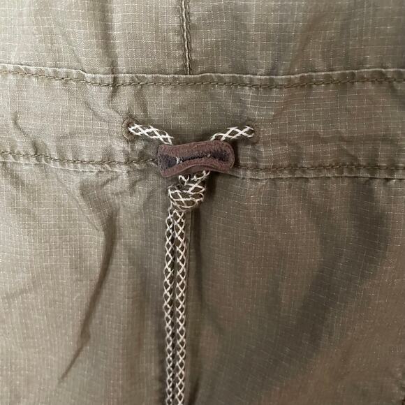 Eddie Bauer Khaki Utility Jacket Sz Petite Small - Picture 4 of 9